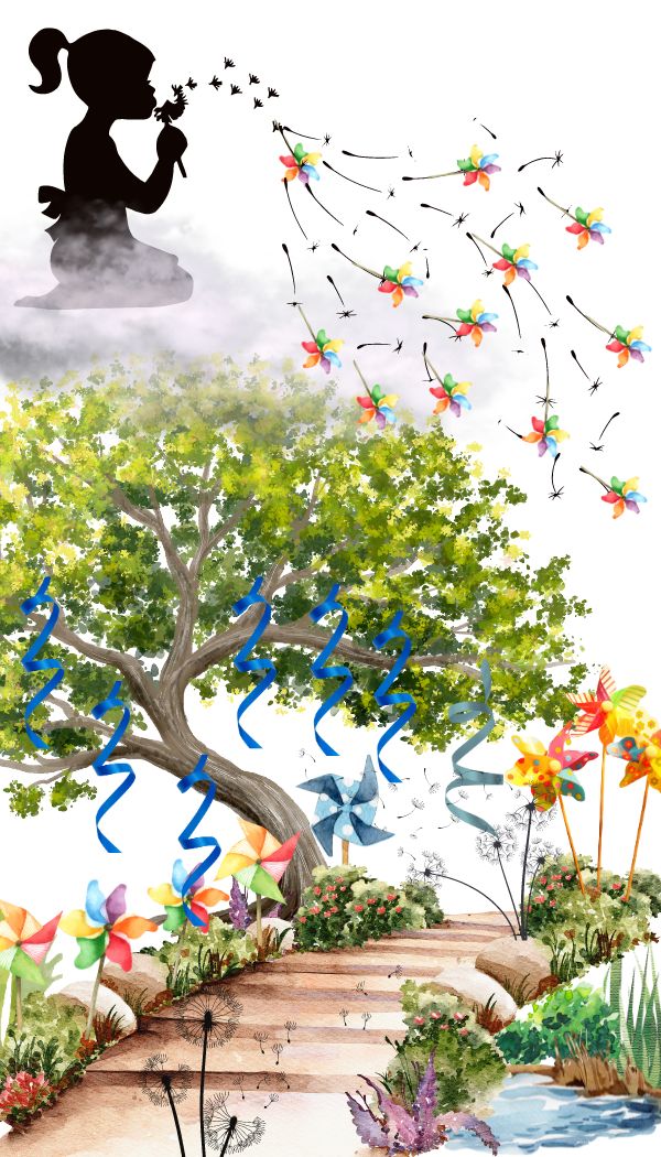 National Child Abuse Prevention Month Awarness Banner