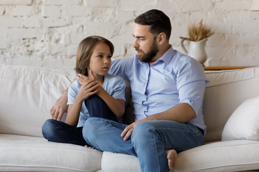 How to listen and help your child talk about problems