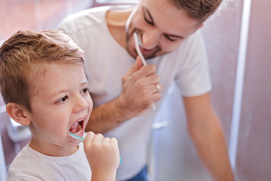 Caring for your child's teeth doesn't have to be a battle. Start early and make it a routine to give them the gift of a healthy smile.