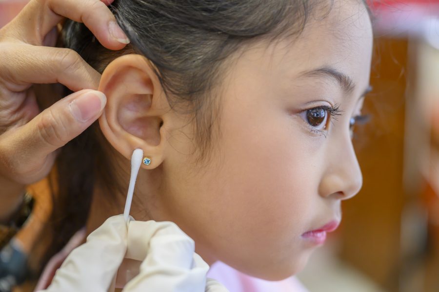 When is the best time to pierce your child's ears?