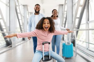 Travelling overseas with kids is an adventure!